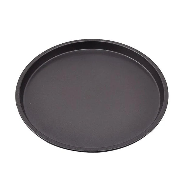 Non-Stick Pizza Baking Pan Tray – Round Carbon Steel Pizza Pan for Oven Baking | Durable Pizza Tray for Homemade Pizza, Cake & Bread
