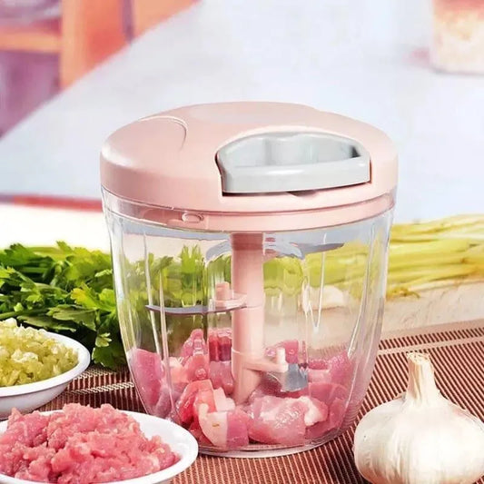 Manual Food Chopper - Easy To Clean